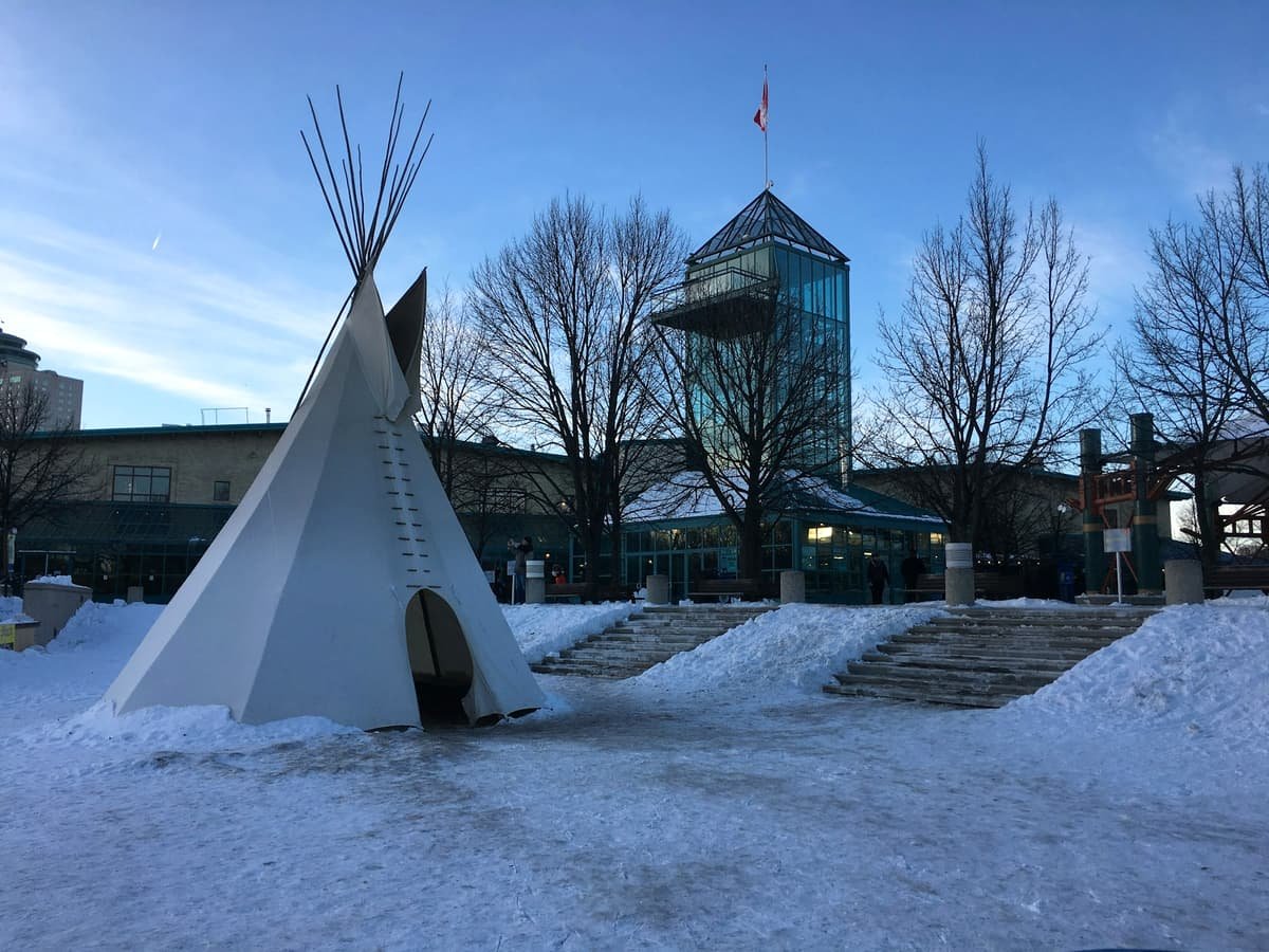 Brown and gray building near trees during daytime: date idea in Manitoba