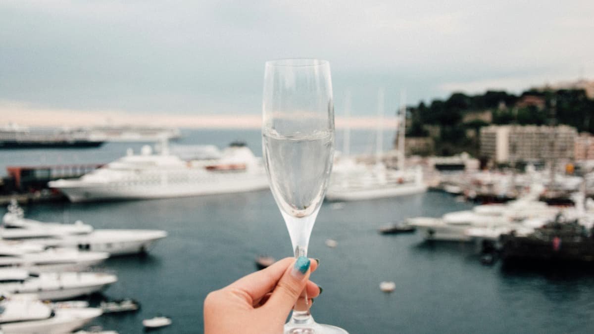 Woman holding champagne glass, date night in Newfoundland and Labrador